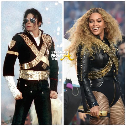 Michael Jackson Beyonce Super Bowl 2016