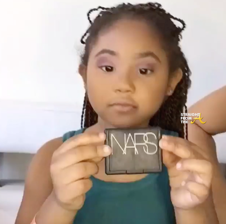 Christina Milian's 5 Year Old Can Apply Make-Up Better You (But Not Really)… (VIDEO) | StraightFromTheA.com - Atlanta Entertainment Industry News & Gossip