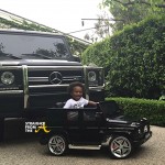 Ciara’s Son’s Car is Better Than Yours! Watch Baby Future Drive His G-Wagon… [VIDEO]