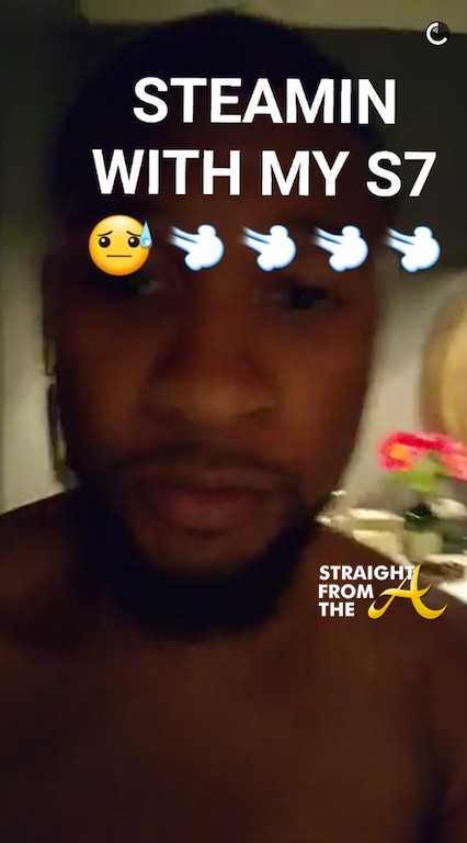 Usher Steamy Snapchat 4
