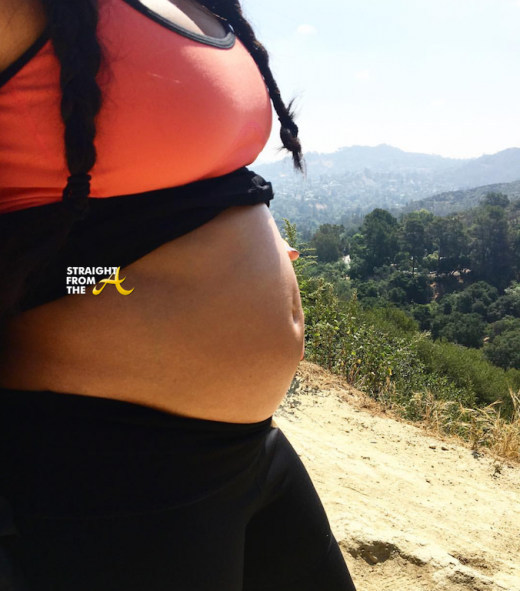 Angela Simmons Pregnant 2