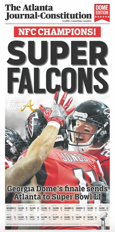 AJC Falcons Headline 2017