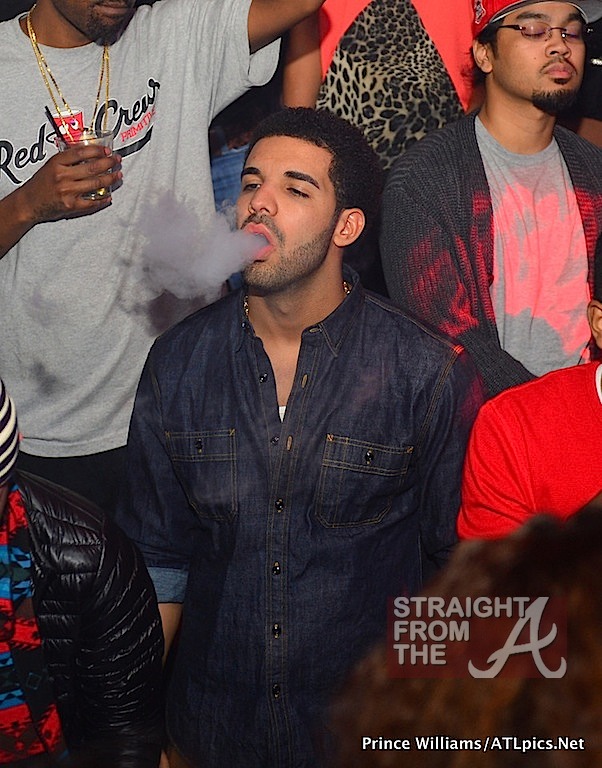 Drake Smoking