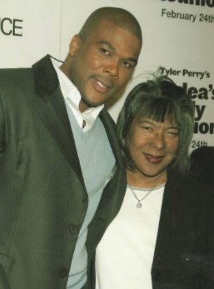 tyler perry & his mother