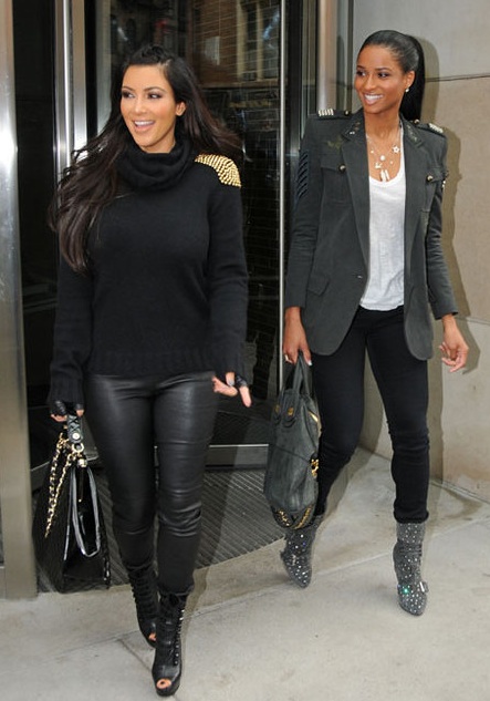 Quick Flix: Ciara & Kim Kardashian Do Lunch… - Straight From The A ...