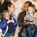 Boo’d Up: Monica, Shannon Brown & The Kids at Millions of Milkshakes… 