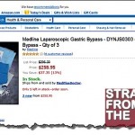 WTF?!? Do-it-Yourself Gastric Bypass Kit Sold on Amazon!!! [PHOTOS + VIDEO]