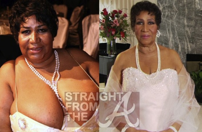 Aretha Franklin Before & AFter.