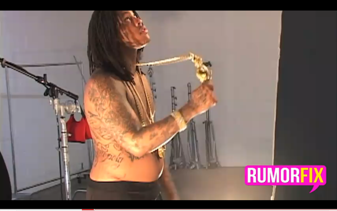 Waka Flocka Goes Nude for PETA’s "Ink Not Mink" Campaign. 