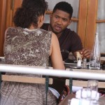 Boo’d Up ~ Usher Raymond & Grace Miguel in NYC…