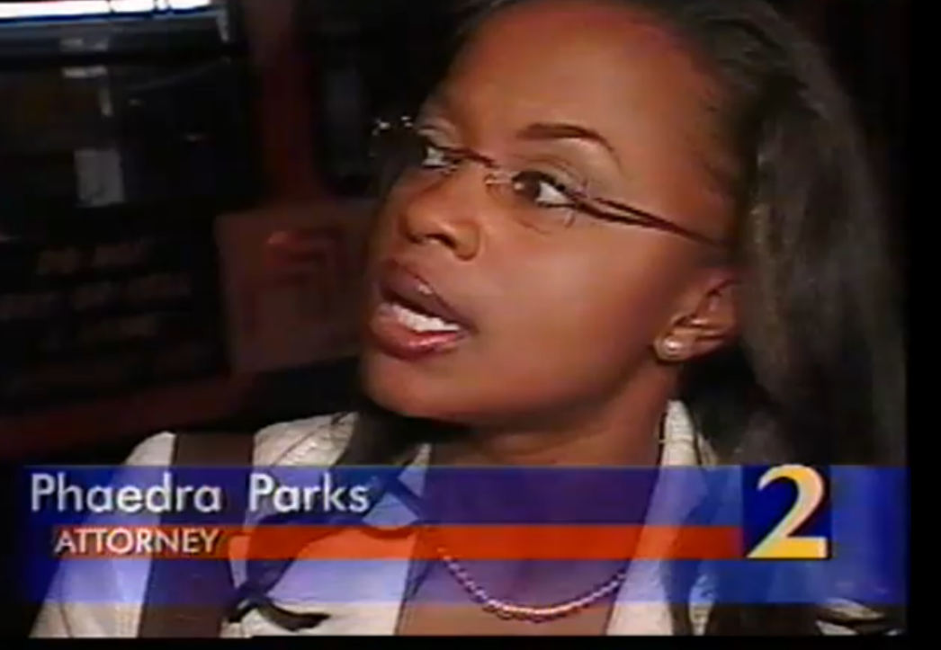 Phaedra Parks News Footage.