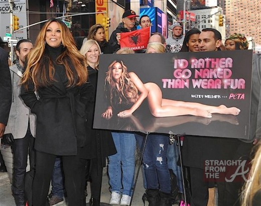 Wendy Williams goes naked for PETA