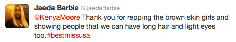 jaeda barbie tweet
