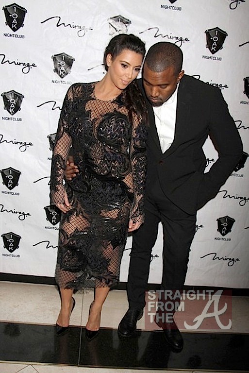 Kim Kardashian Kanye West New Years 2013-9