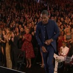 Grammy Shade! Chris Brown Sits During Frank Oceans Standing Ovation… [VIDEO]