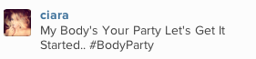 Ciara body party