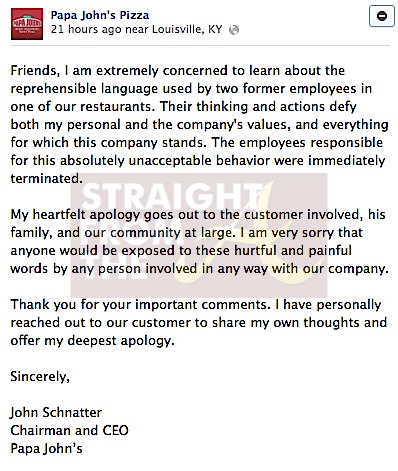 papa johns apology facebook straightfromthea 1