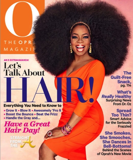 oprah magazine hair issue