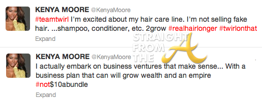 Kenya Moore Tweets