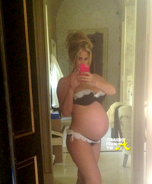 Kim Zolciak Pregnant 2013 StraightFromTheA 2