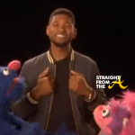 IMAGE CONTROL 101: Usher Teaches ABC’s on Sesame Street… [VIDEO]