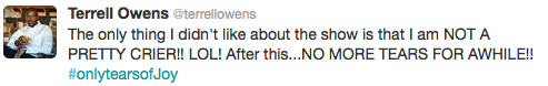 Terrell Owens Tweets