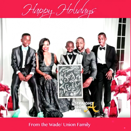 Gabrielle Union Dwanye Wade & Family StraightFromTheA 3