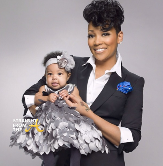 Monica Brown and Daughter Laiyah 2014 StraightFromTheA