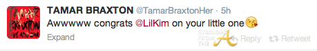 Tamar Braxton Tweet StraightFromTheA