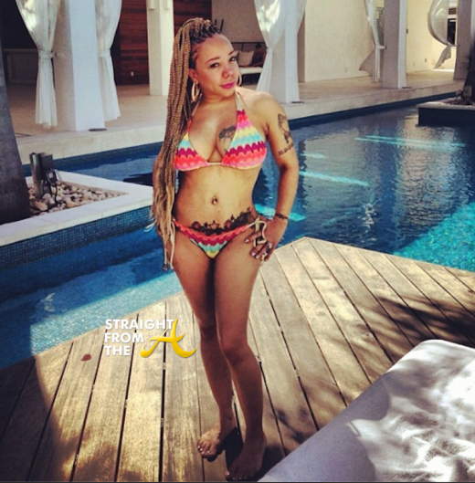 Tameka Tiny Harris Bikini Instagram 2014 1