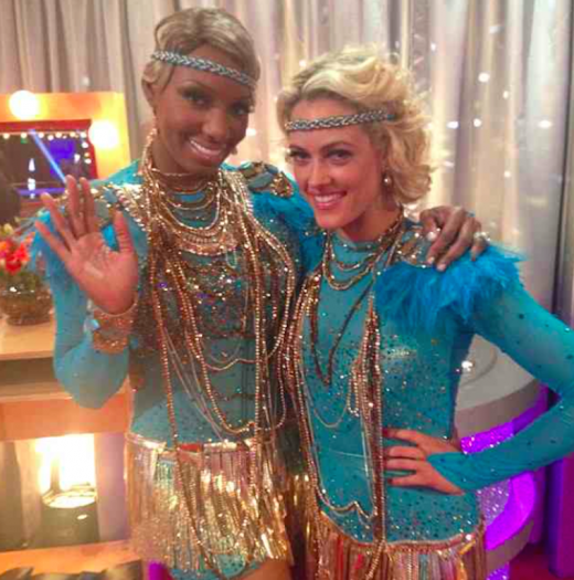 Nene Leakes and Peta DWTS Week 7 StraightFromTheA Straight From The