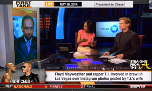 First Take T.I. Mayweather StraightFromTheA
