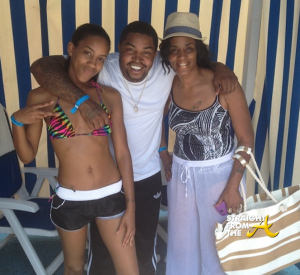 Lil Scrappy with Sister & Momma Dee - Nickelodean 2014