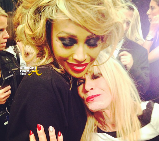 Cynthia Bailey and Betsey Johnson 2014 NYFW StraightFromTheA-14