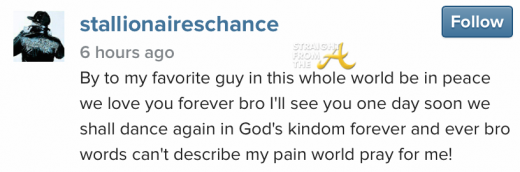 Chance IG Message