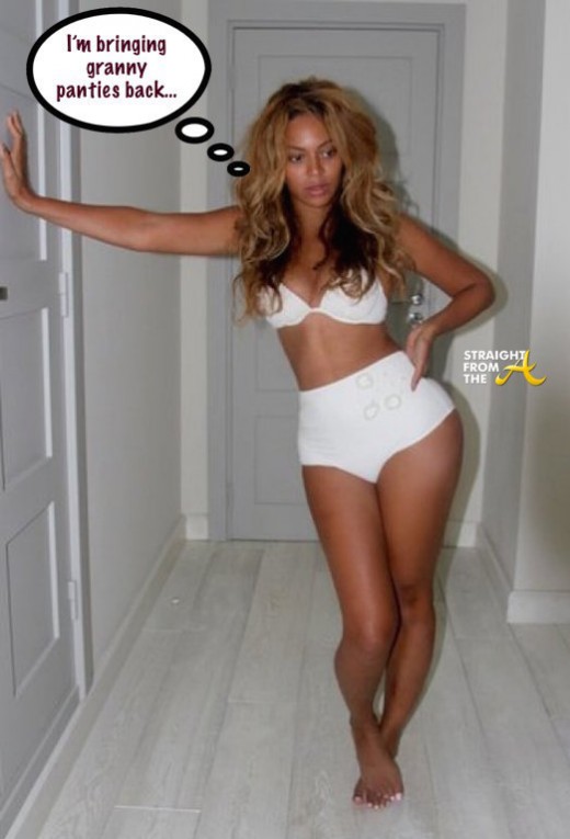 Beyonce Granny Panties 1