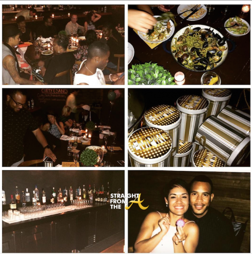 EMPIRE Grace Gealey and Trai Byers Engaged 9