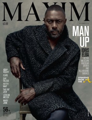 Idris Elba Maxim 2015 - Cover