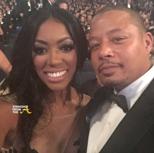 Porsha Williams Terence Howard Emmy Awards 2015 1