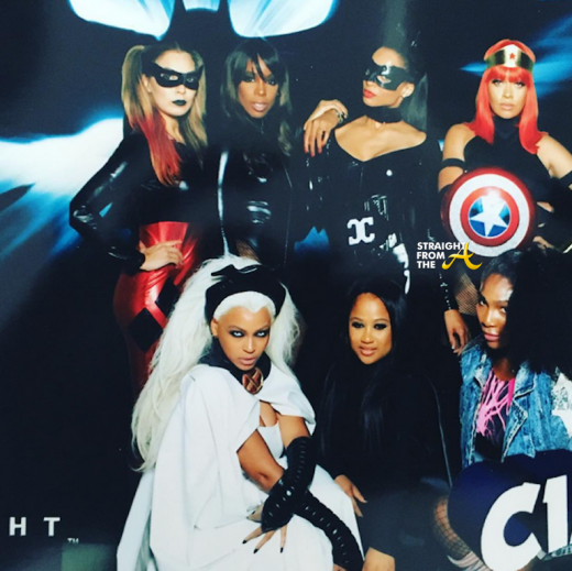 Ciara 35th Birthday - Beyonce, Kelly Rowland, Serena Williams, Lala Antony, Angel Beyince