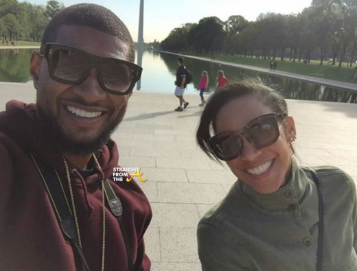Usher and Grace Miguel 2015 StraightFromTheA