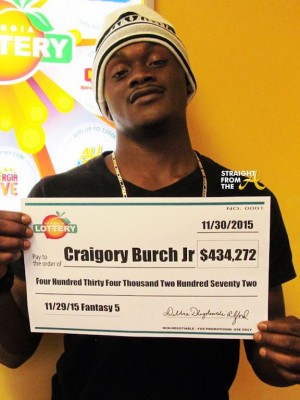 Craigory Burch Jr. Georgia Lotter