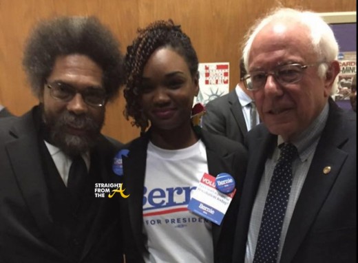 Cornell West Bernie Sanders 2016