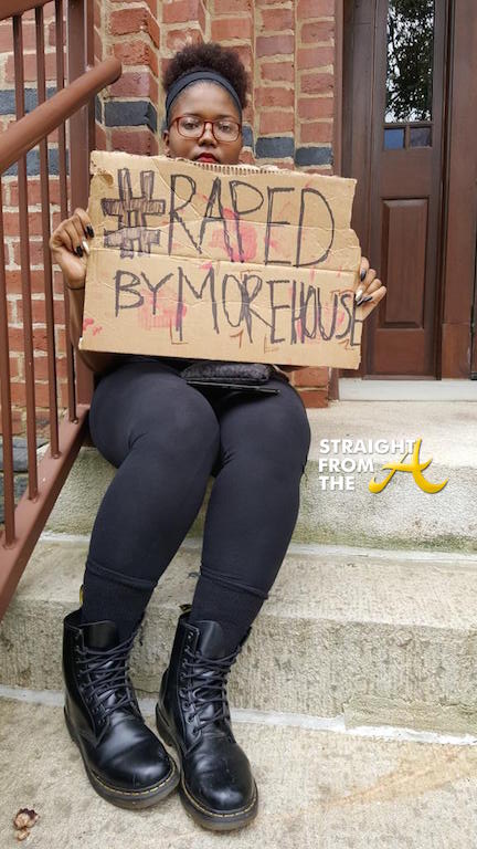 Raped At Morehouse Protest 2