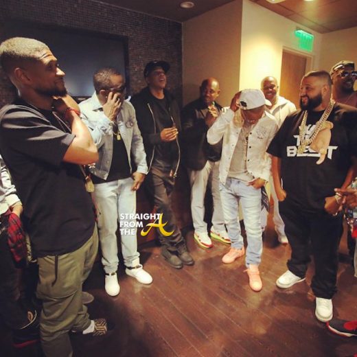 Usher Diddy Jay-Z Steve Stoute T.I. Khalid