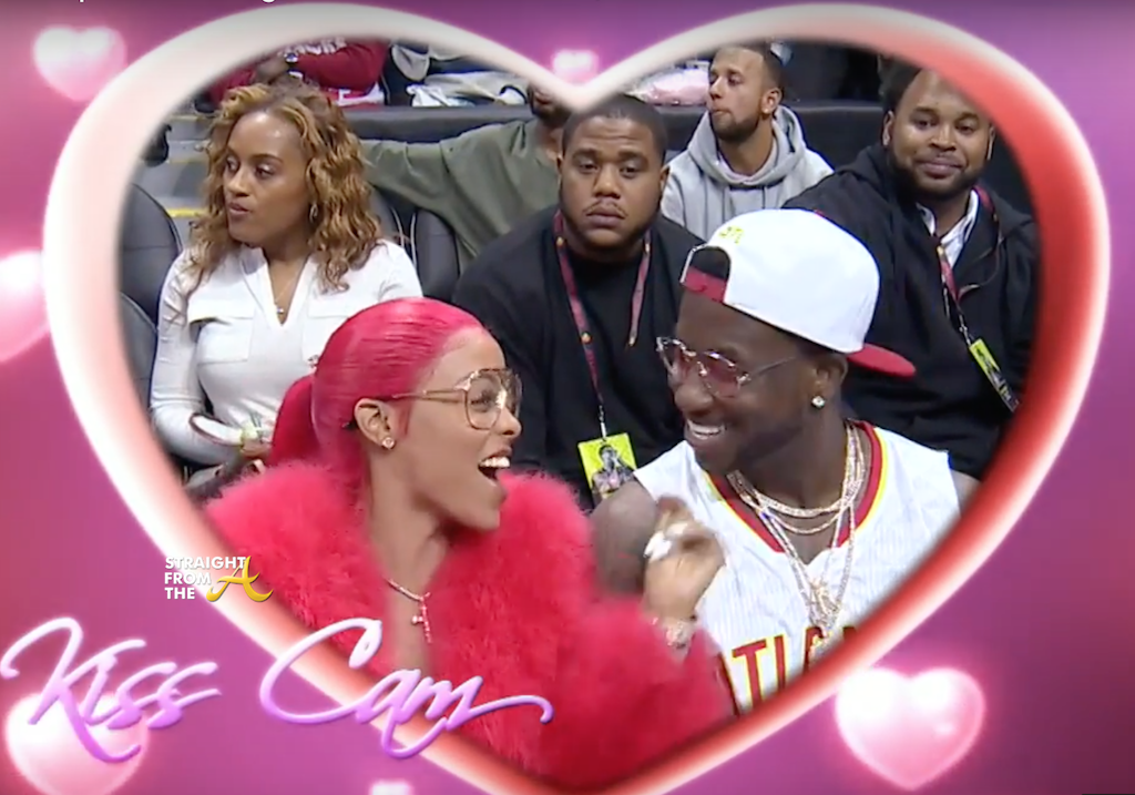 Gucci Mane Proposes to Keyshia Ka'oir During Atlanta Hawks Game… [FULL  VIDEO]  - Atlanta Entertainment Industry News & Gossip
