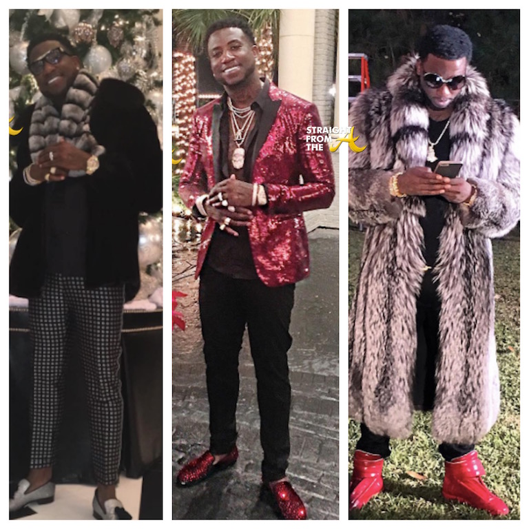Tis The Season! Gucci Mane Flaunts Holiday Fashions + Sets 2017 Wedding  Date… [PHOTOS]