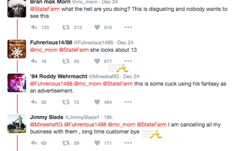 State Farm Interracial Couple Tweets 4 Straight From The A Sfta Atlanta Entertainment 