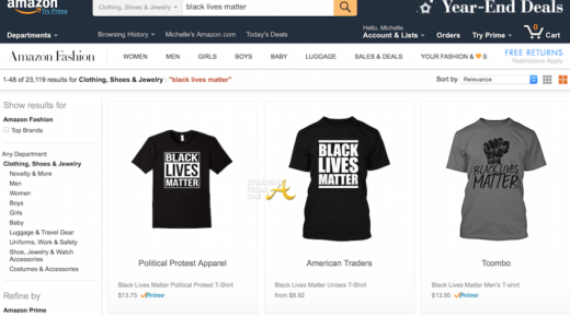 Amazon - BLM Merchandise