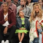 Baby Bump Watch: Beyonce, Jay-Z & Blue Ivy Attend 2017 NBA All-Star Game… (PHOTOS)